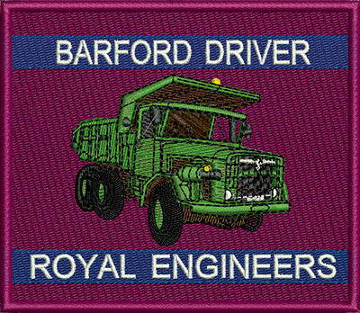 Barford Driver Embroidered Badge