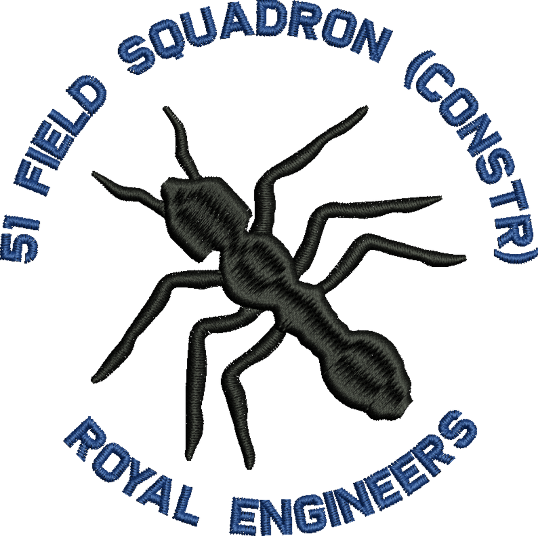 51 Fld Sqn Embroidered Polo Shirt