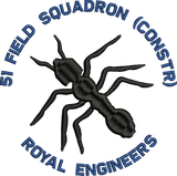 51 Fld Sqn Embroidered Polo Shirt