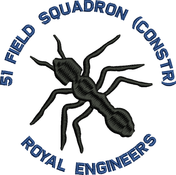 51 Fld Sqn Embroidered Polo Shirt