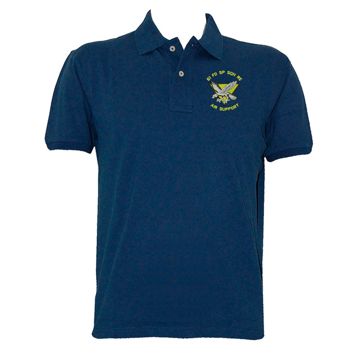 61 Air Support Embroidered Polo Shirt