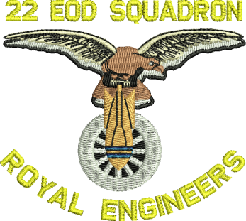 22 EOD SQN Embroidered Polo Shirt