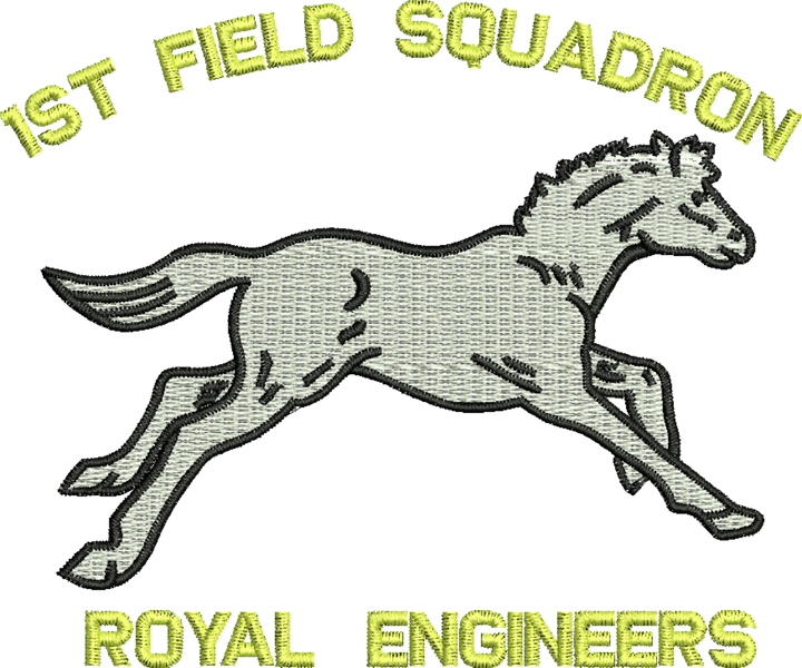 1st Field Sqn Embroidered Polo Shirt