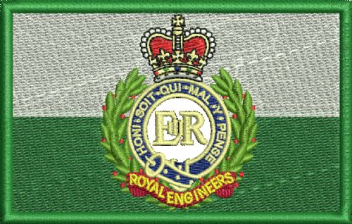 Welsh RE Embroidered Badge