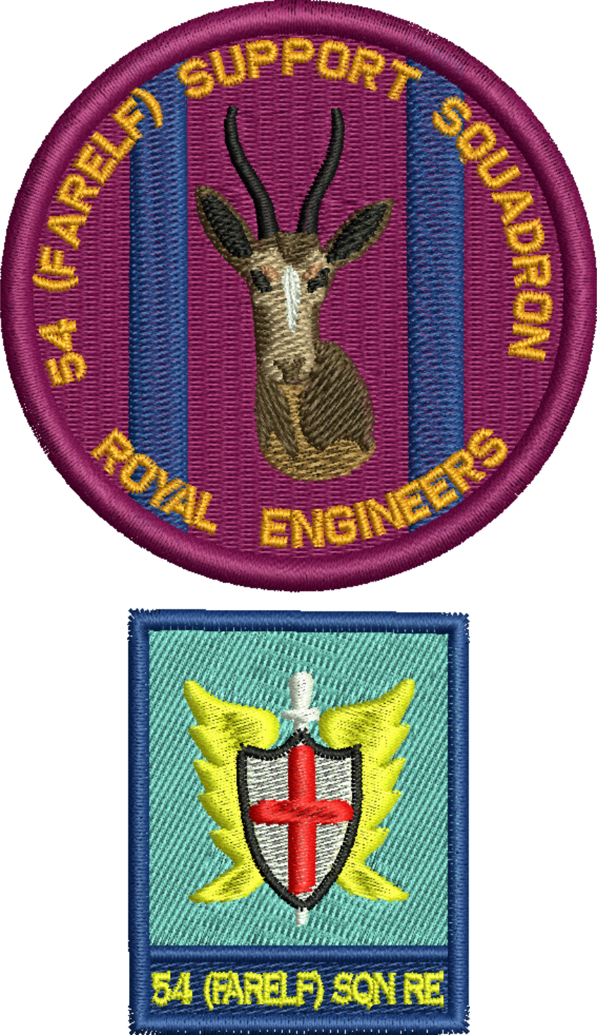 54 Farelf Support Sqn Embroidered Polo Shirt