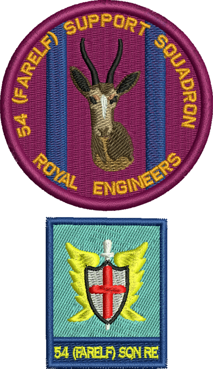 54 Farelf Support Sqn Embroidered Polo Shirt