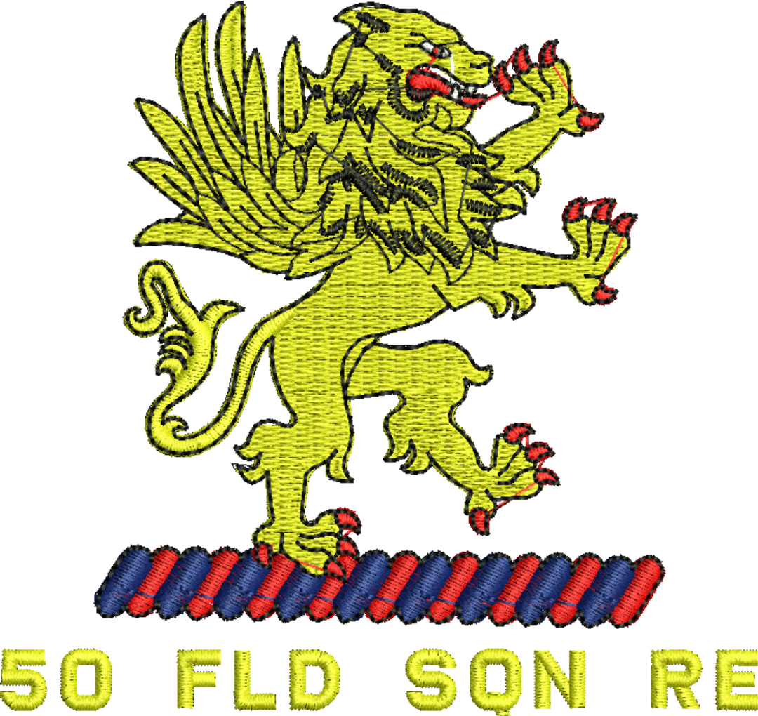 50 Fld Sqn Embroidered T-shirt