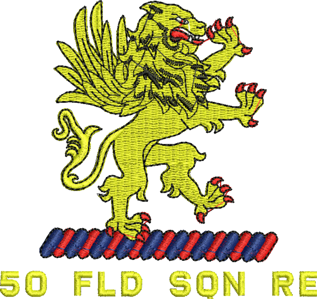 50 Fld Sqn Embroidered T-Shirt
