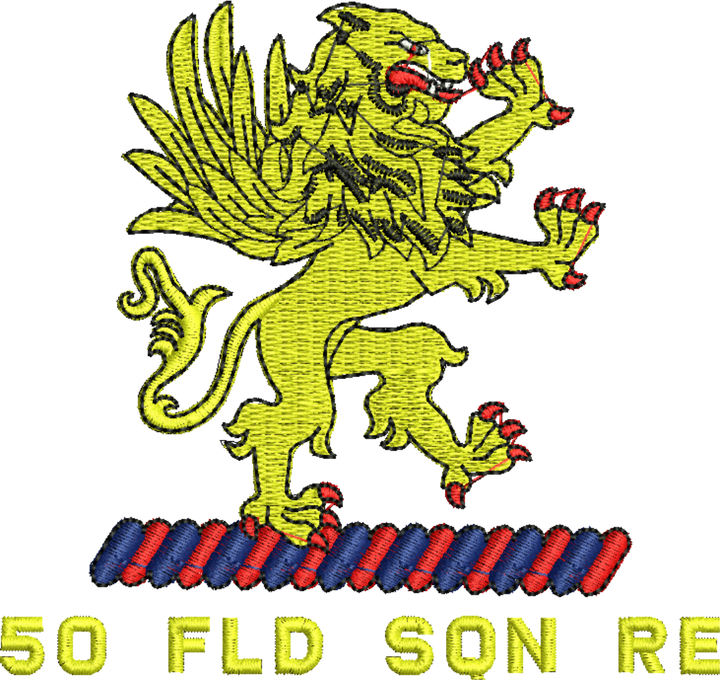 50 Fld Sqn Embroidered T-shirt