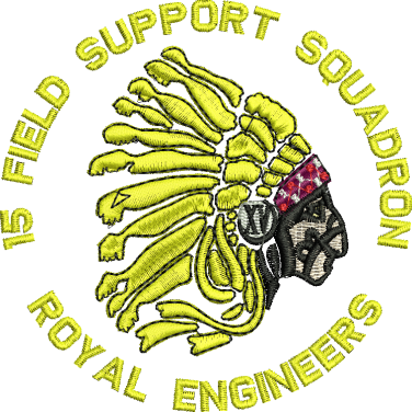 15 Spt Sqn RE Embroidered Polo Shirt