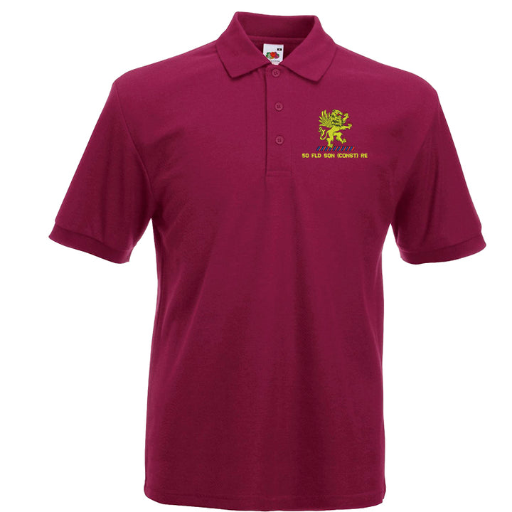 50 Const Embroidered Polo Shirt