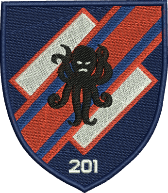 201 Regt Embroidered Polo Shirt