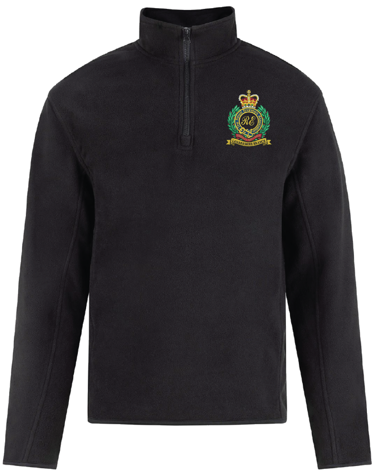 The Royal Engineers Lanarkshire Branch Quarter Zip Fleece