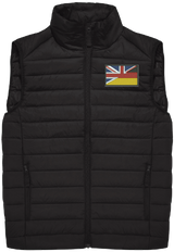 UK German Flag Padded Gilet