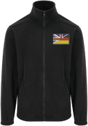 UK German Flag Zipped Fleece