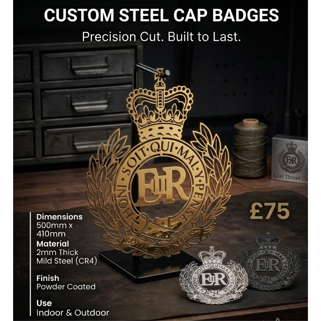 Royal Engineers Steel Sign