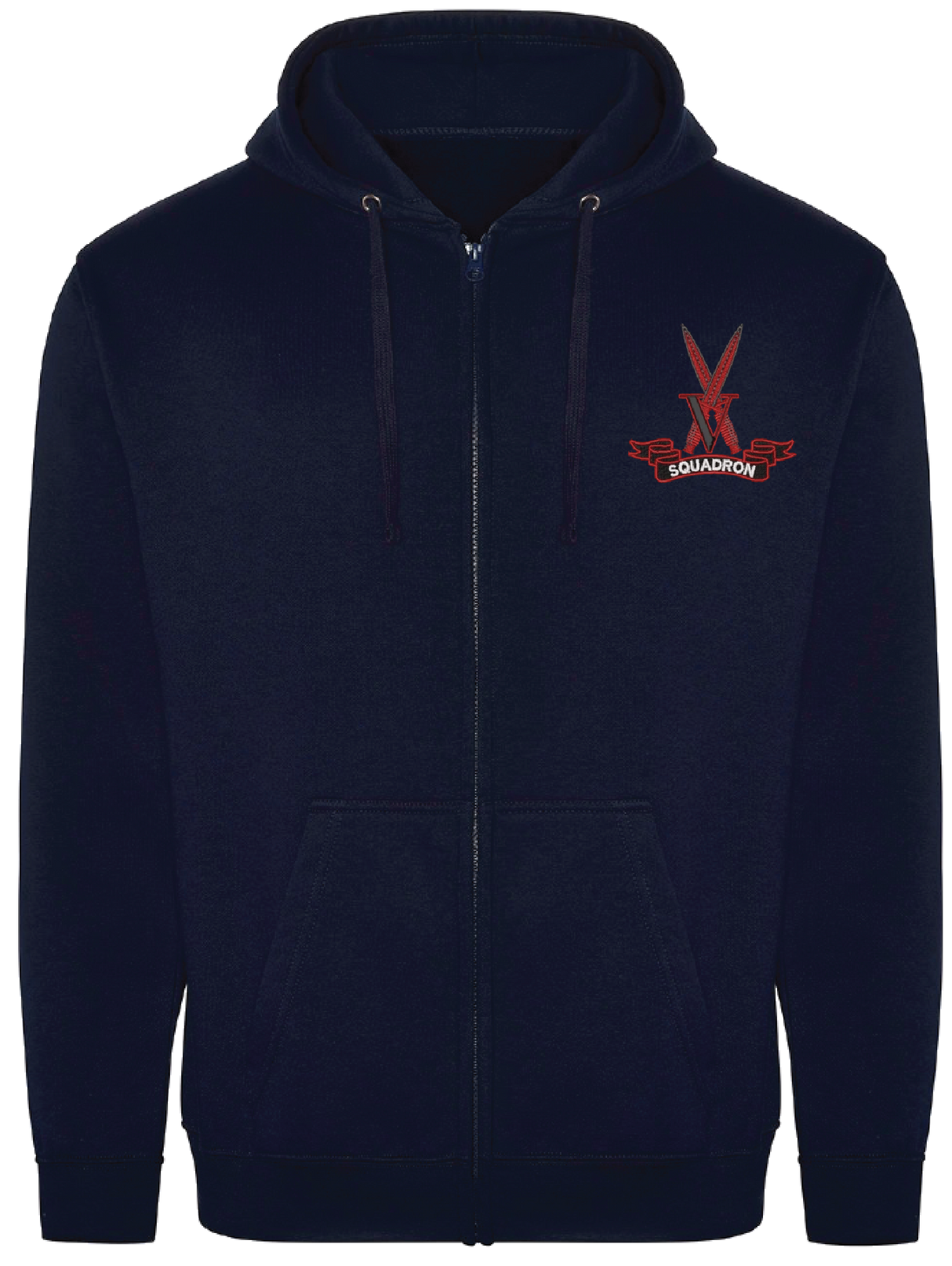 V Squadron Zipped Hoodie