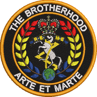 Brotherhood REME Embroidered Badge