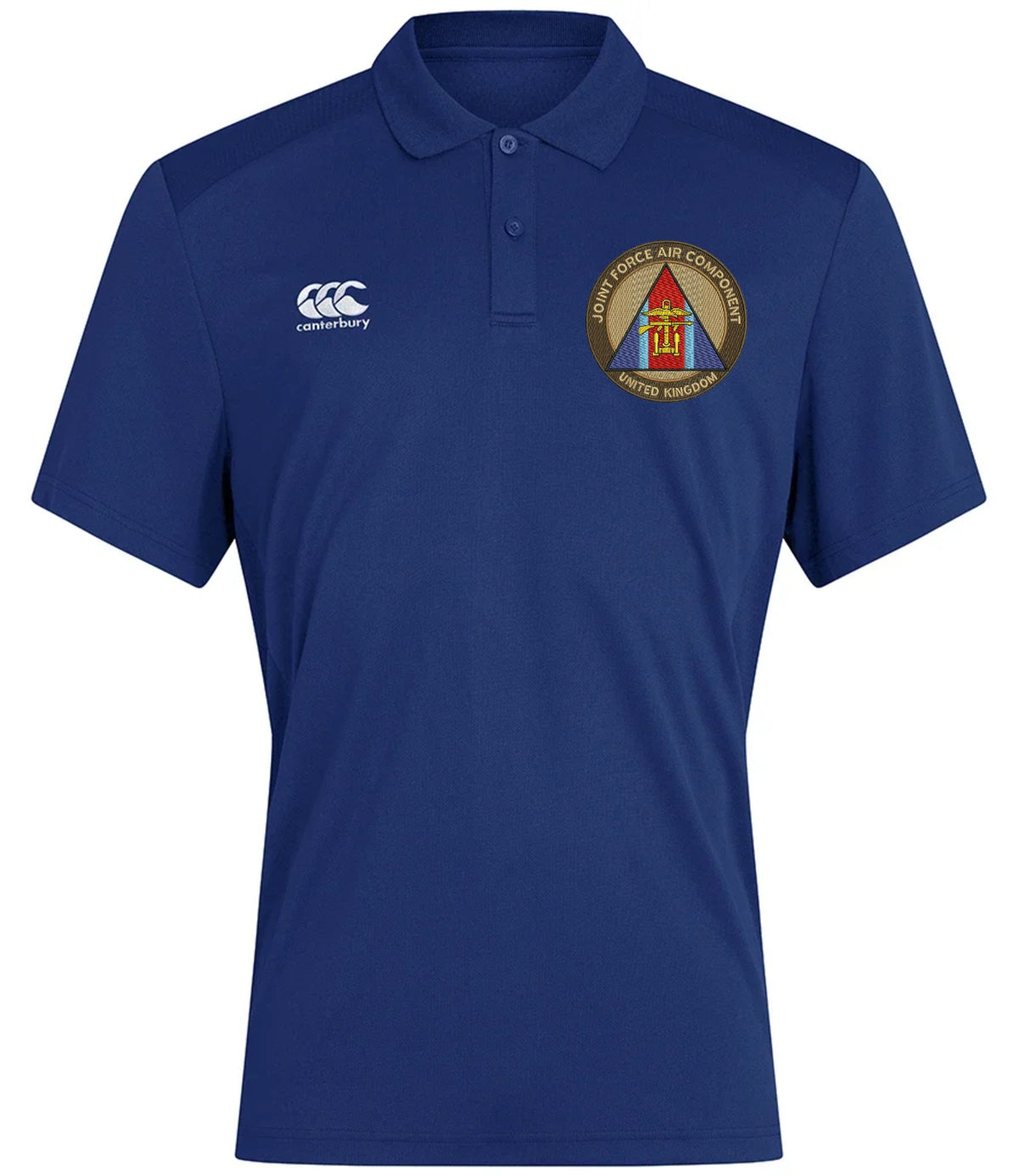 Joint Force Air Component Canterbury Club Dry Polo Royal Blue