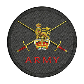 British Army crossed swords Patch