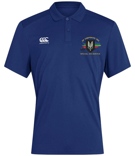 Op Corporate Special Air Service Canterbury polo in Royal Blue