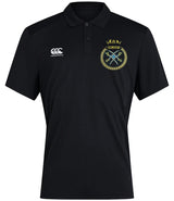 HMS Onslaught Veteran Canterbury Club Dry Polo Black