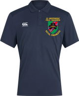 33 Indep Field Sqn Canterbury polo in Navy