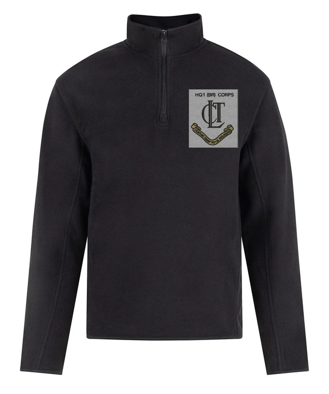 HQ 1 (BR) Corps Zipped Fleece