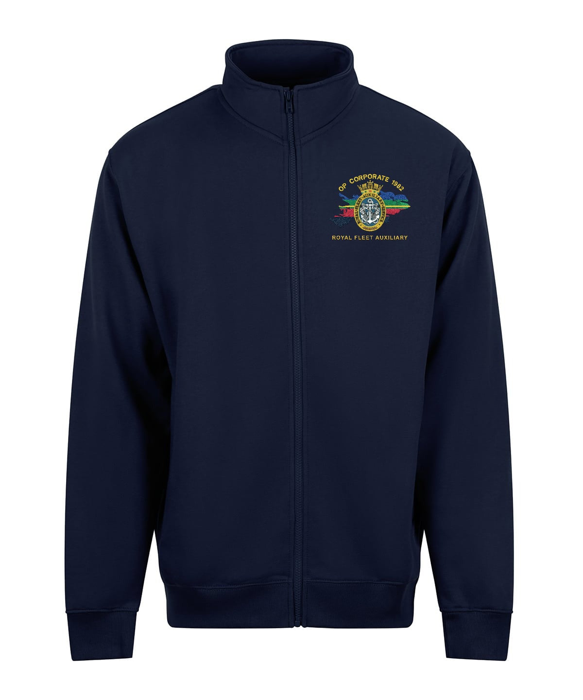 Op Corporate Royal Fleet Auxiliary Zipped Jacket