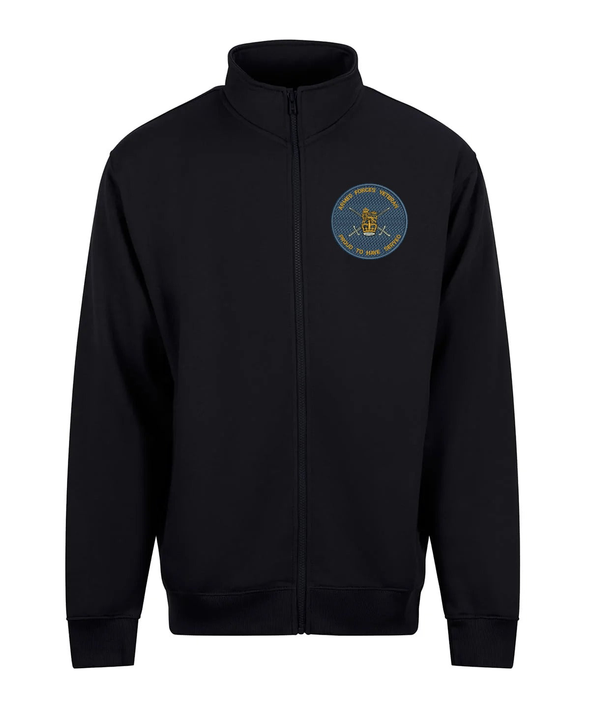 Armed Forces Veteran Proud to Serve Quarter Zip Fleece