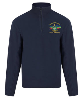 Op Corporate Royal Marines Quarter Zip Fleece