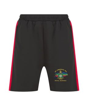 Op Corporate Royal Marines Shorts black and red