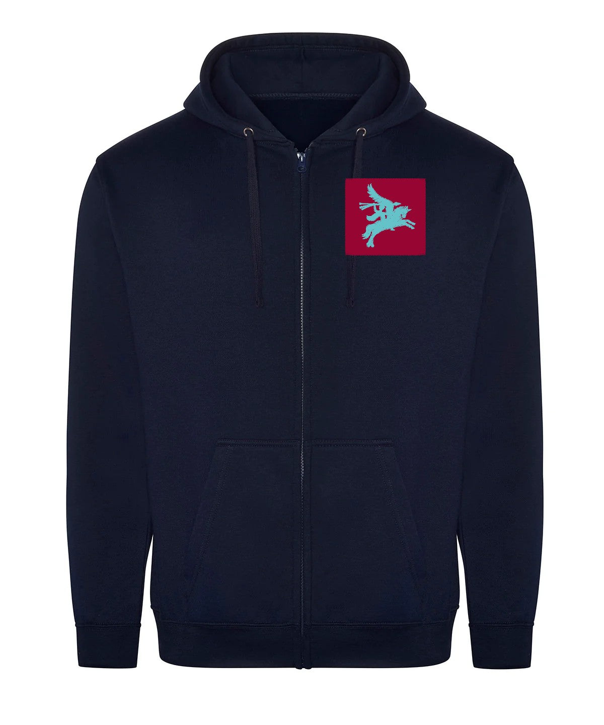 6th Airborne Division Zipped Hoodie