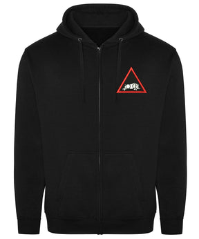 1st (United Kingdom) Division Zipped Hoodie