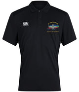 Op Corporate Parachute Regiment Canterbury polo in Black