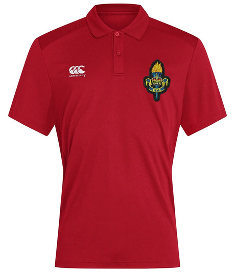 AGC Educational and Training Services Canterbury polo in Flag Red