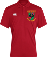 33 Indep Field Sqn Canterbury polo in Flag Red