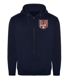 7 Tank Transporter Regiment Zipped Hoodie