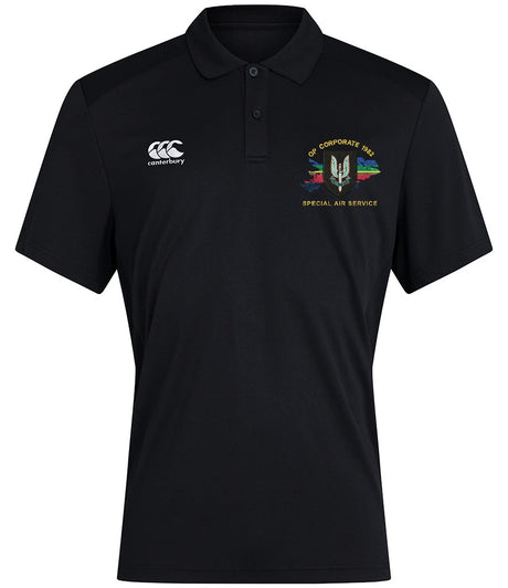 Op Corporate Special Air Service Canterbury polo in Black