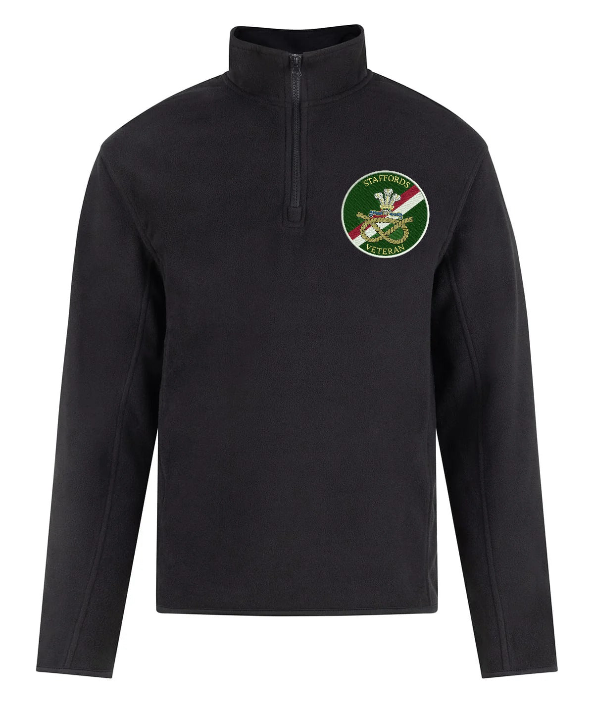 Staffords Veteran Zipped Fleece