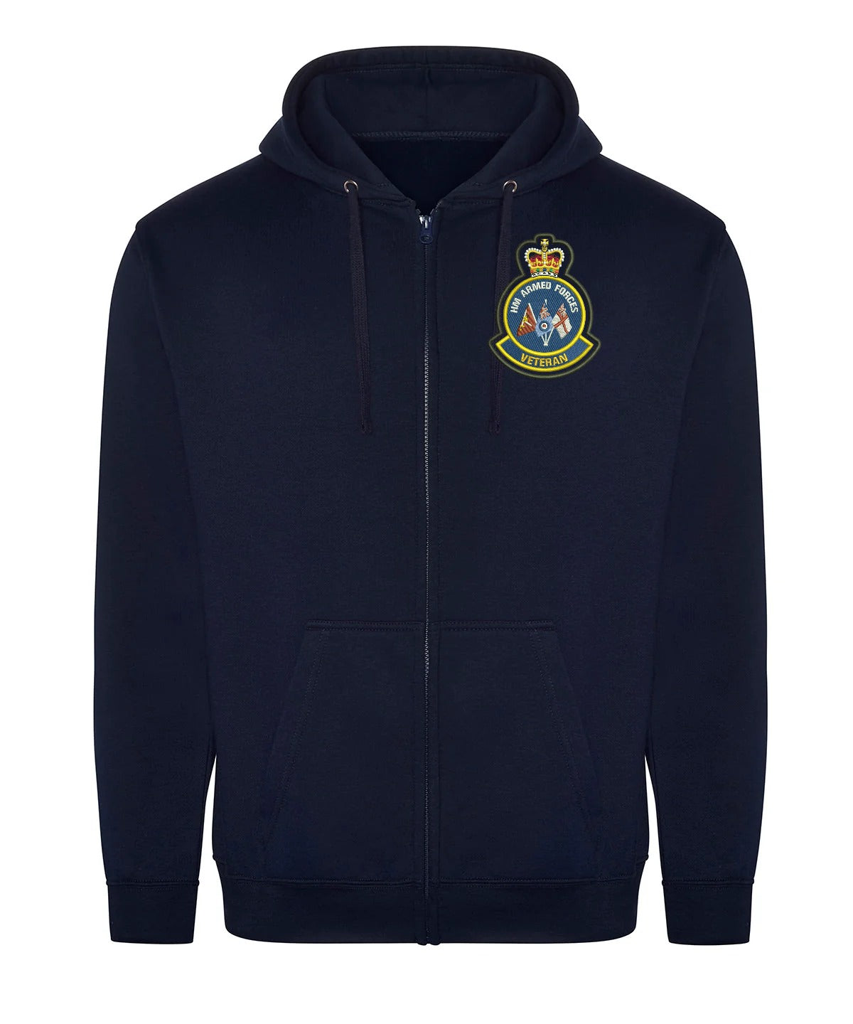 HM Armed Forces Veteran Zipped Hoodie