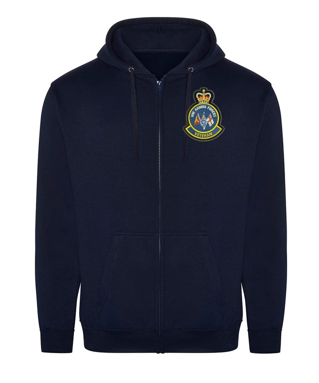 HM Armed Forces Veteran Zipped Hoodie