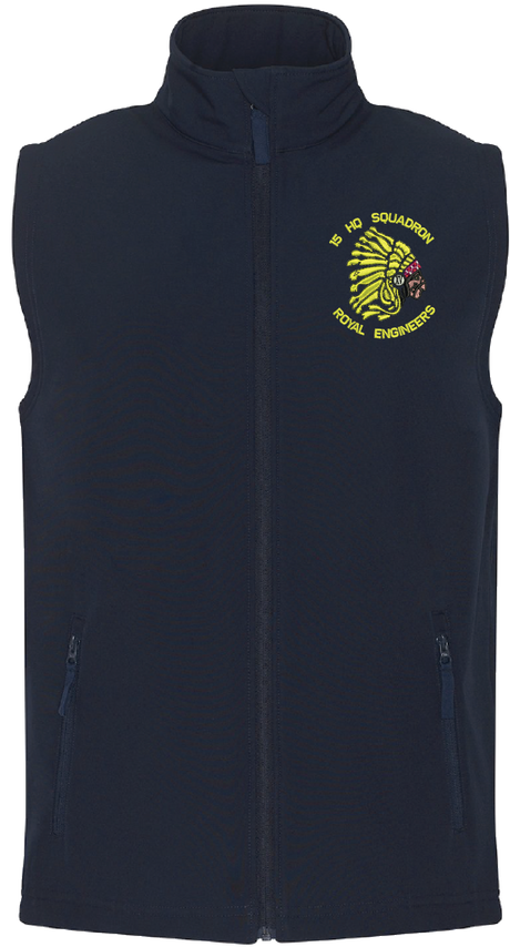 15 HQ Sqn Gilet badge mockup