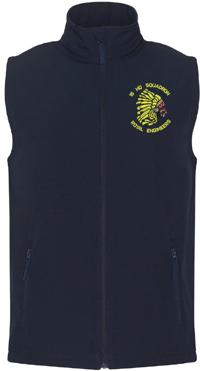 15 HQ Sqn Gilet badge mockup