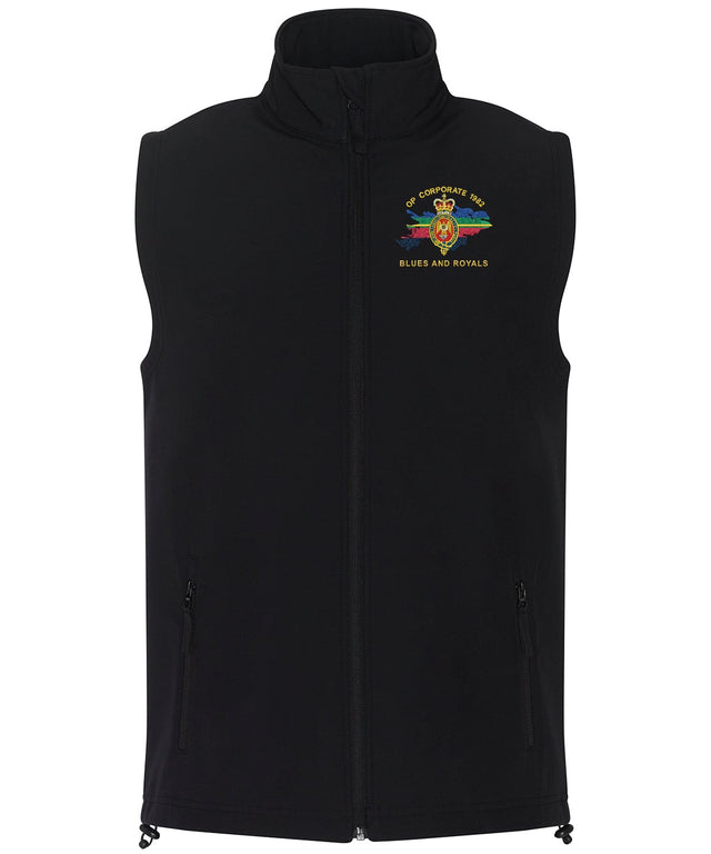 Op Corporate Blues and Royals Gilet