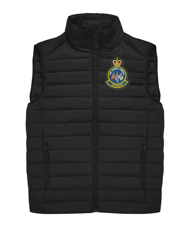 HM Armed Forces Veteran Padded Gilet