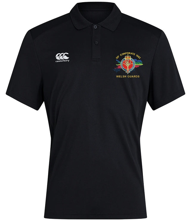 Op Corporate Welsh Guards Canterbury polo in Black