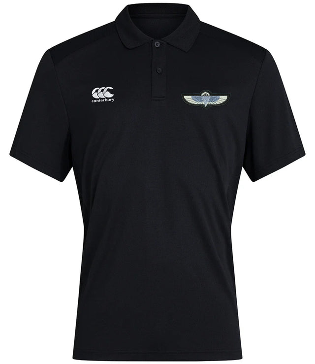 SAS Parachute Wings Canterbury Club Dry Polo Black