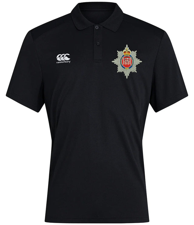London Guards Canterbury Club Dry Polo Black