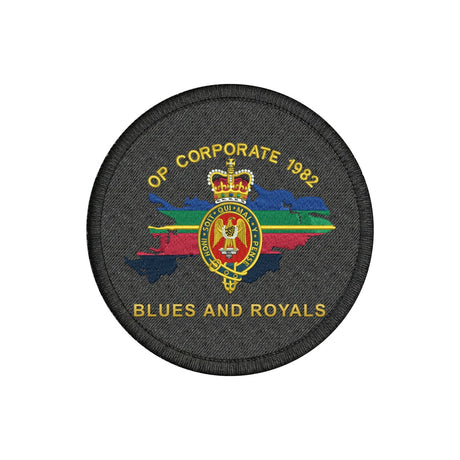 Op Corporate Blues and Royals Patch